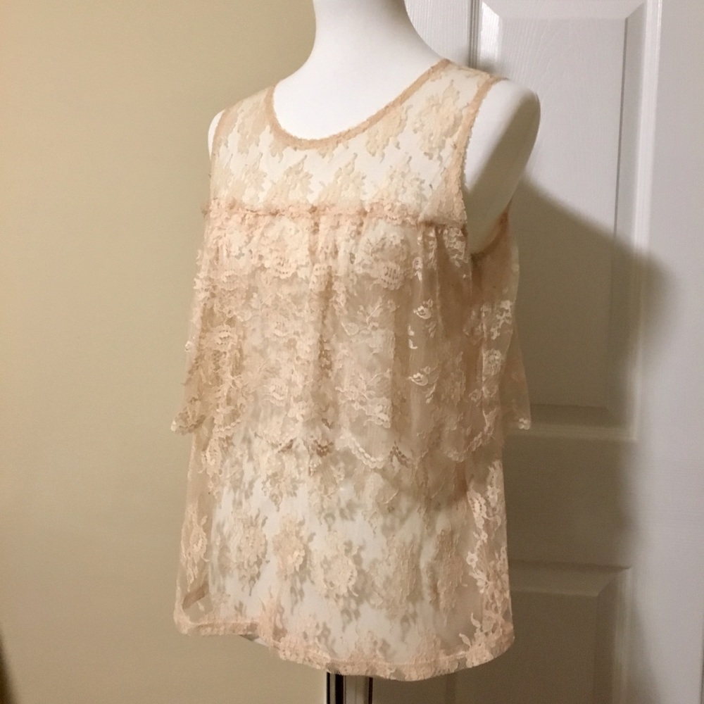 Only Hearts N.Y.C. Helena Stuart Lace Blouse